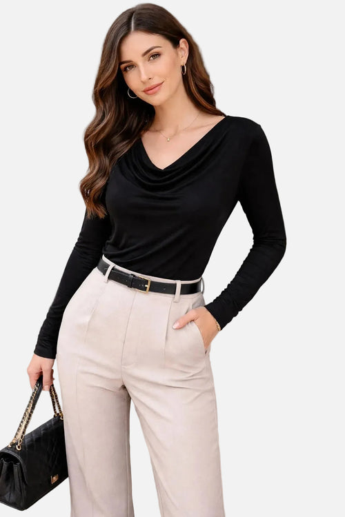 Black long sleeve shirt