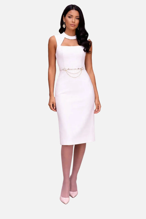 Beige Dress